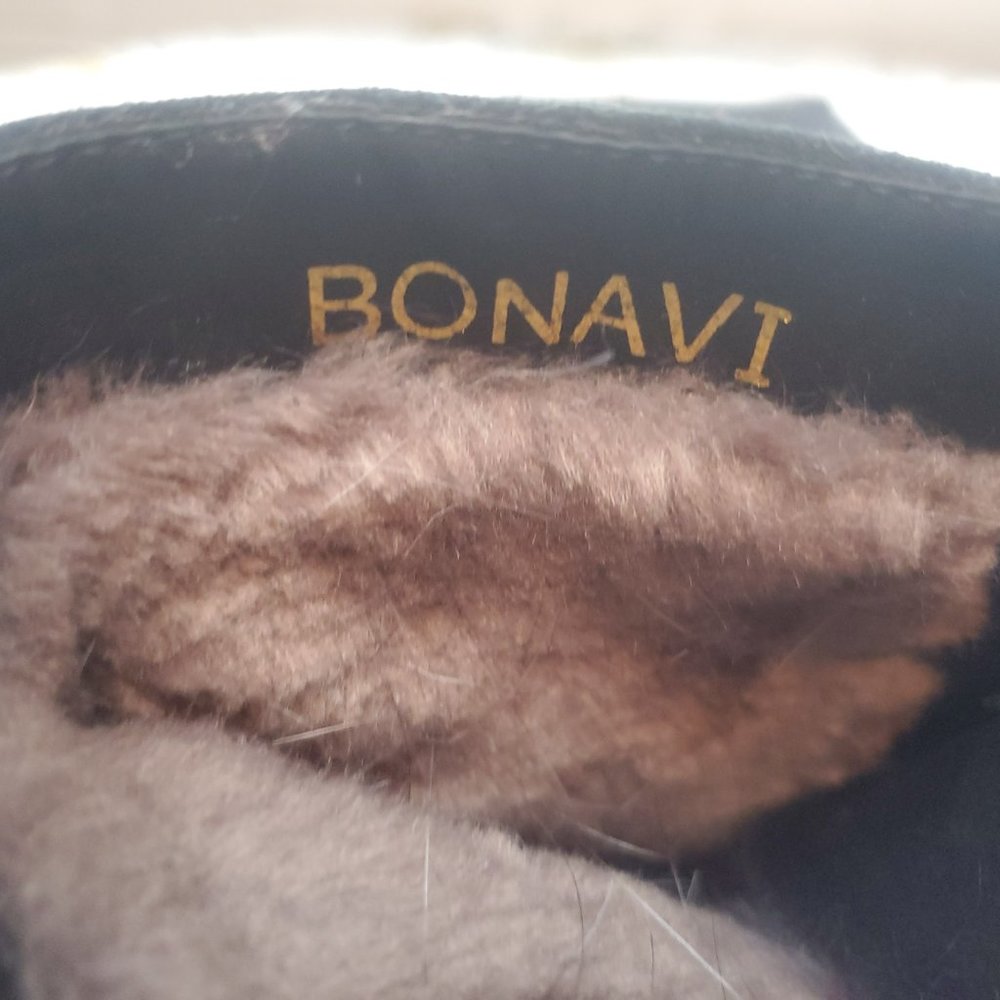 NEW Bo Navi Fur Lined Ankle Boots 38/7.5 - Picture 5 of 6